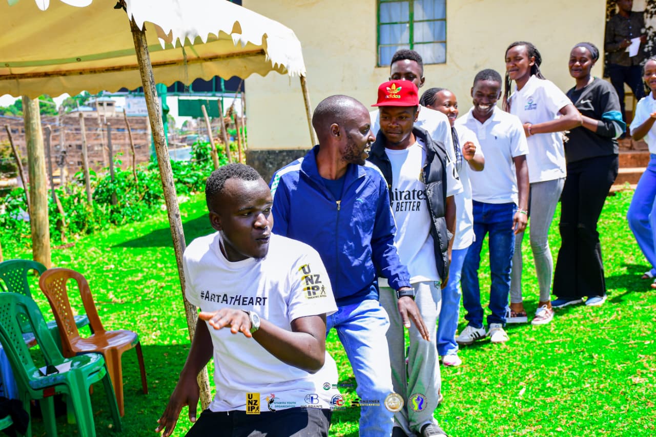 Young people taking part in games and activities during International Youth Day 2026